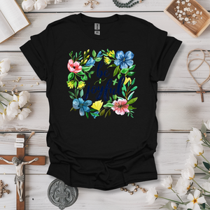 Be Joyful (Floral Watercolor) Tee