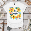 Be Joyful Yellow Floral Tee