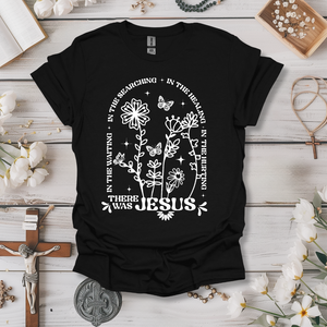 Jesus In All Floral Tee