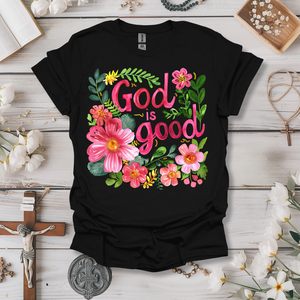 God Is Good Watercolor Tee