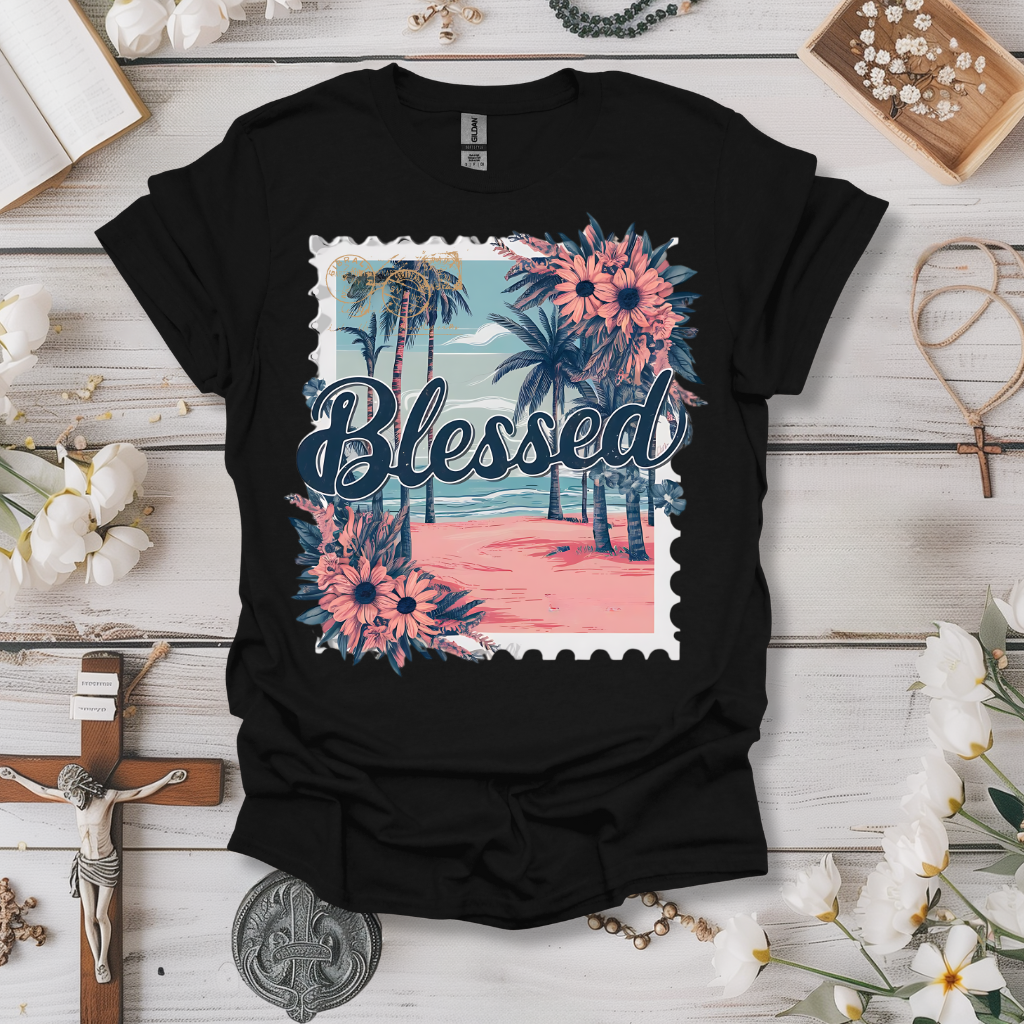 Blessed Summer Stamp Tee