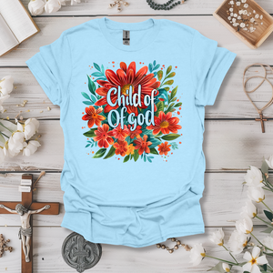 Child Of God (Daisies Watercolor) Tee