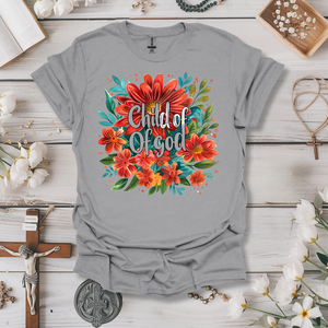 Child Of God (Daisies Watercolor) Tee