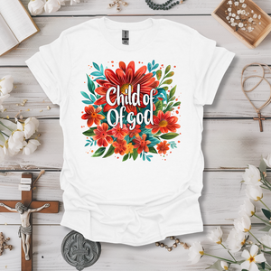 Child Of God (Daisies Watercolor) Tee