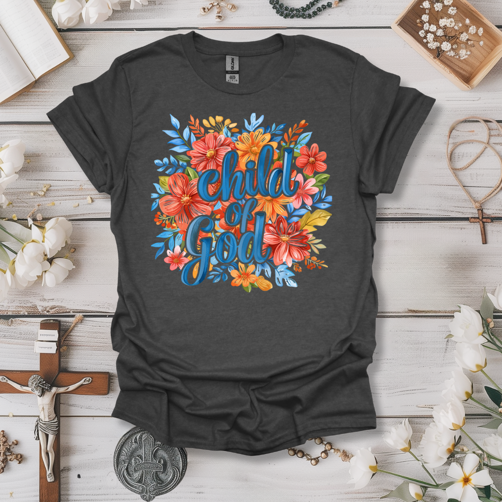 Child of God Floral Tee