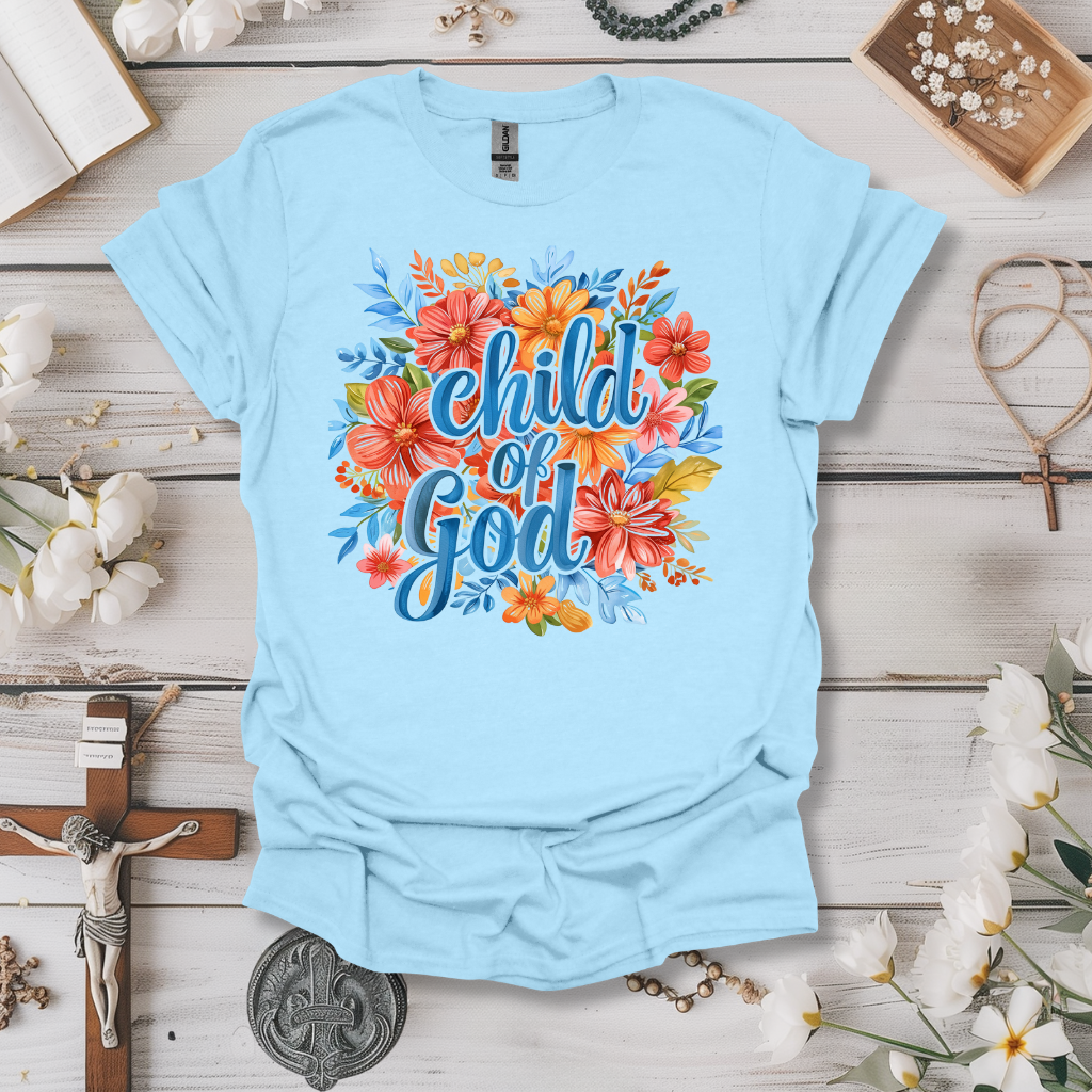 Child of God Floral Tee