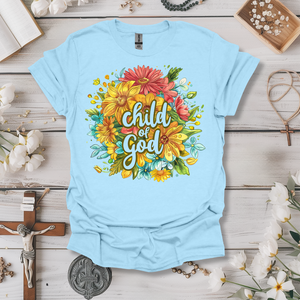 Child of God Floral (2) Tee