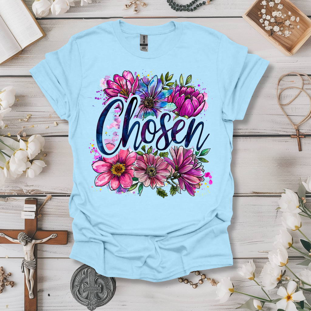 Chosen Purple Blossoms Tee