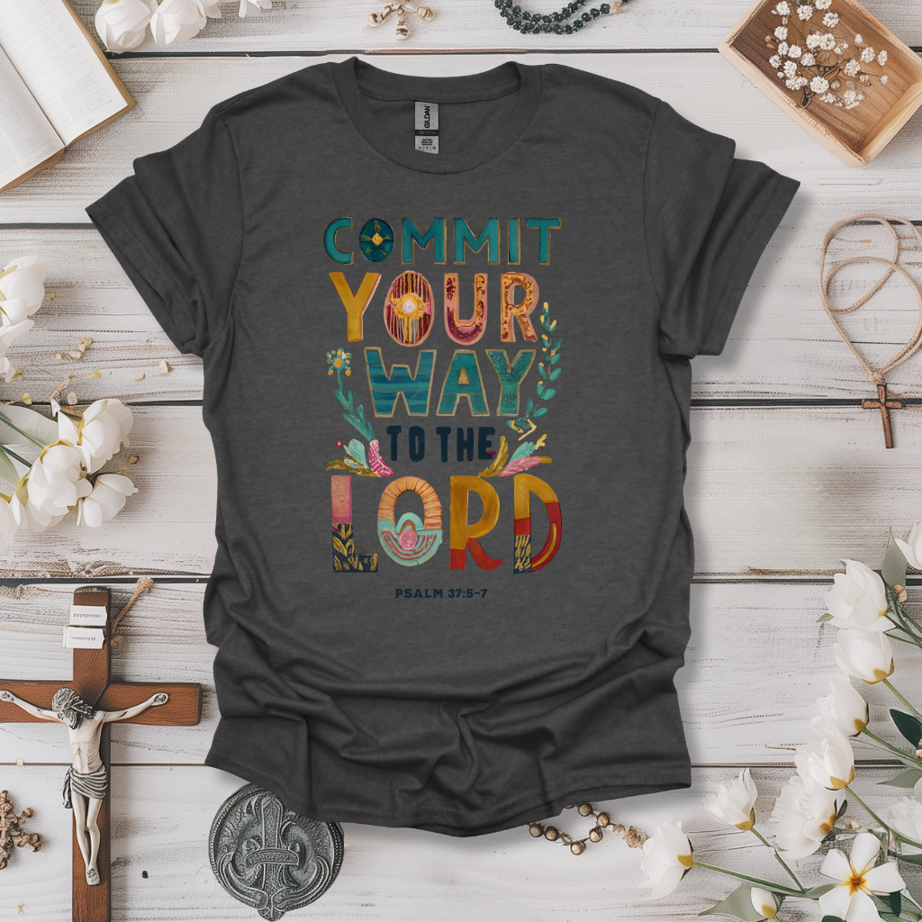 Commit Your Plans to The Lord Tee