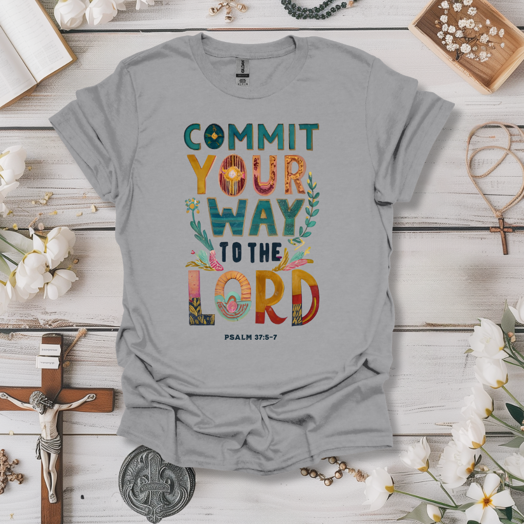 Commit Your Plans to The Lord Tee