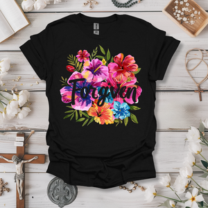 Forgiven Floral Tee