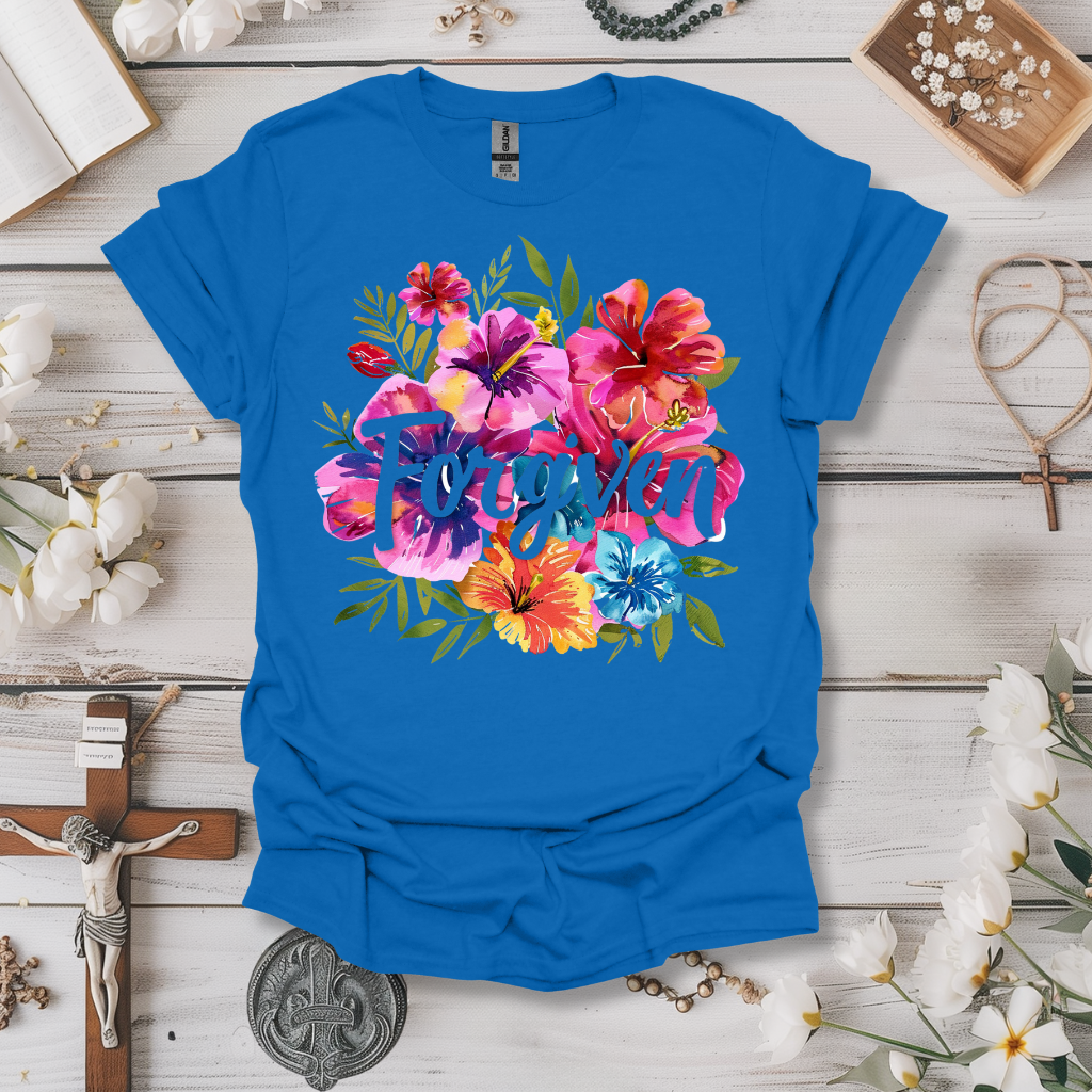 Forgiven Floral Tee