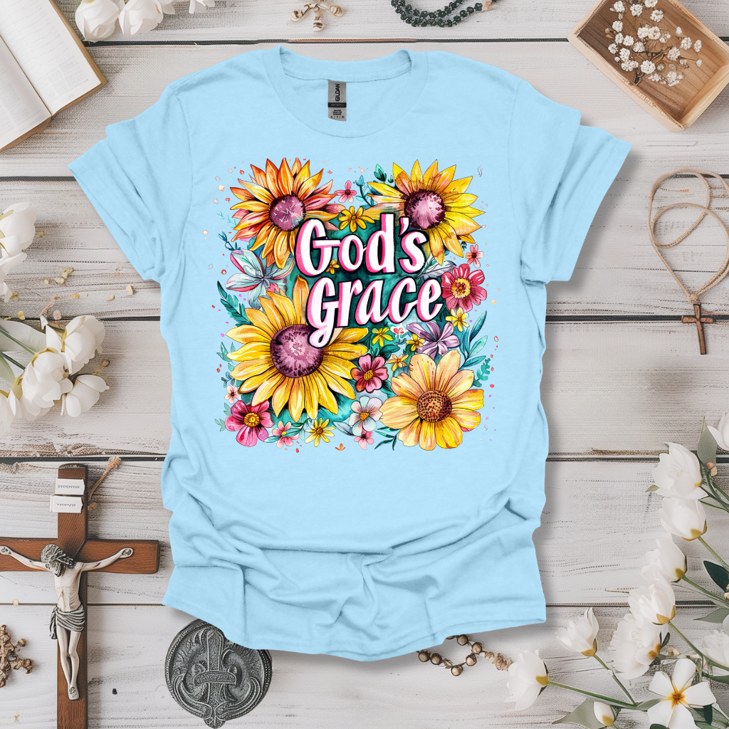 God's Grace Floral Tee