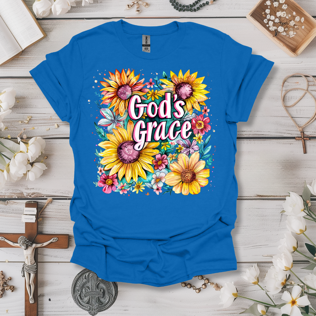 God's Grace Floral Tee