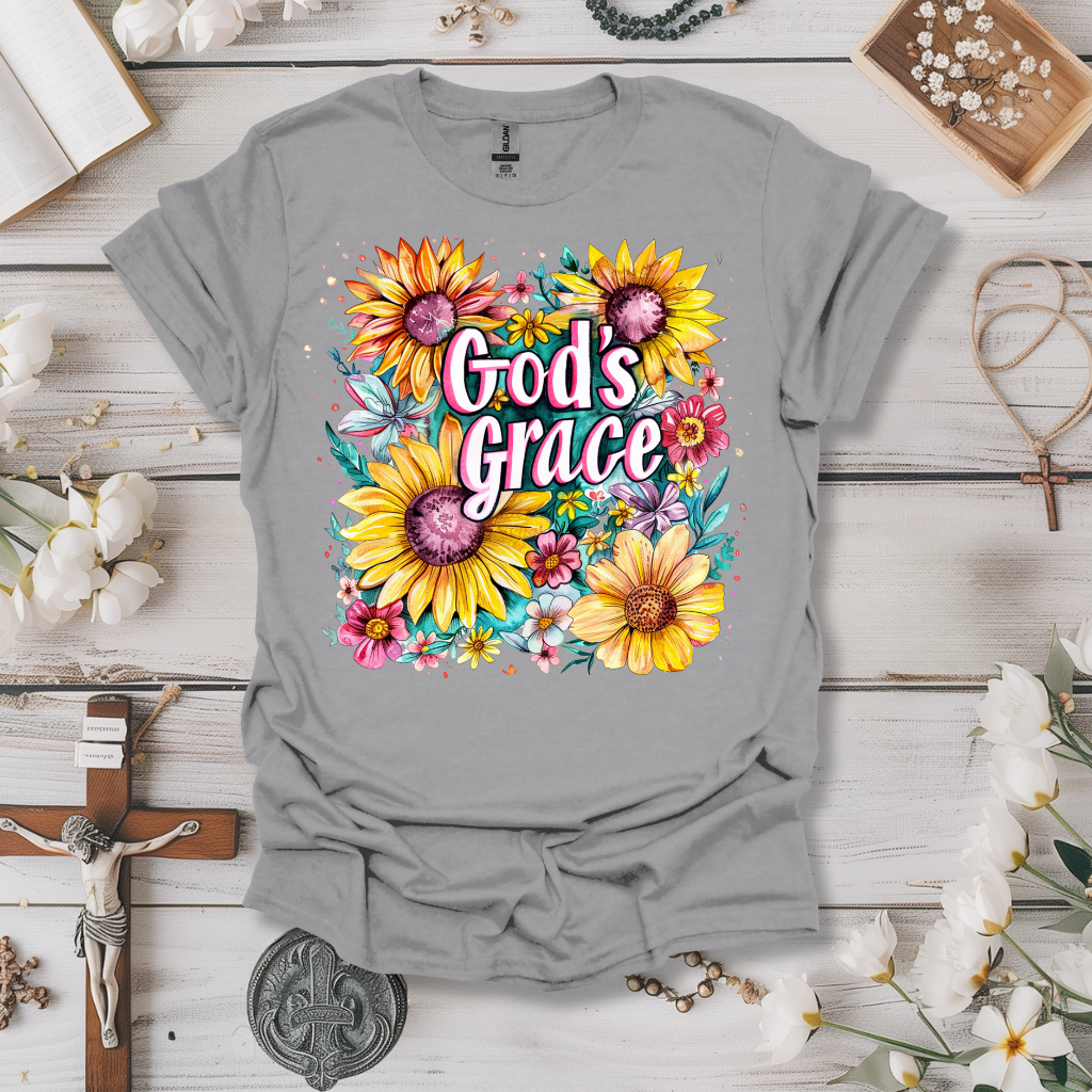 God's Grace Floral Tee