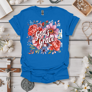 God's Grace Floral (2) Tee