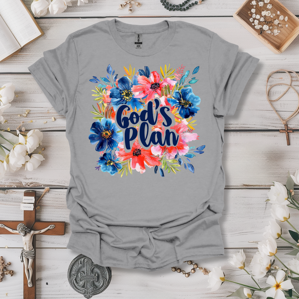 God's Plan (Floral 1) Tee