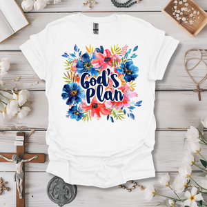 God's Plan (Floral 1) Tee