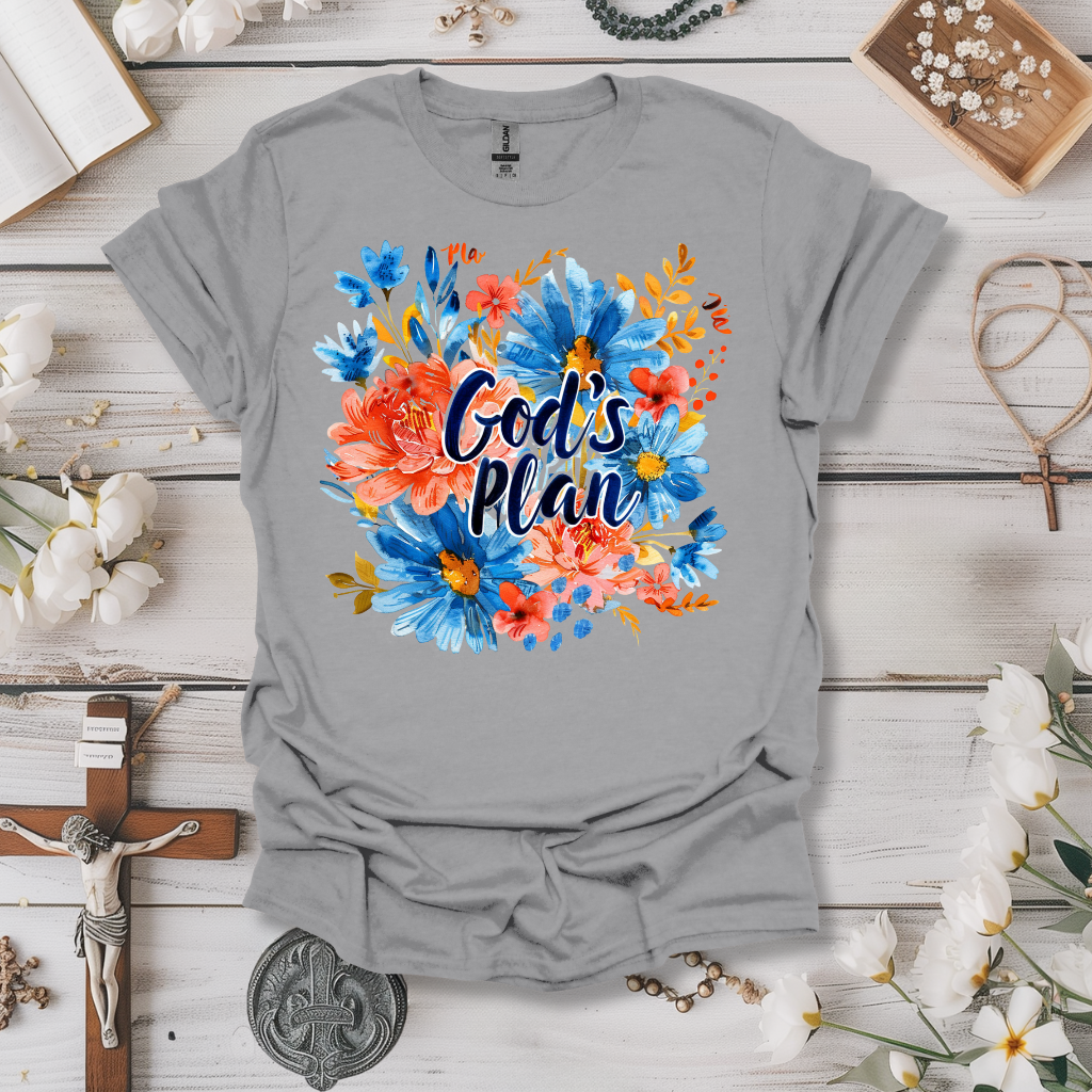 God's Plan (Floral 2) Tee