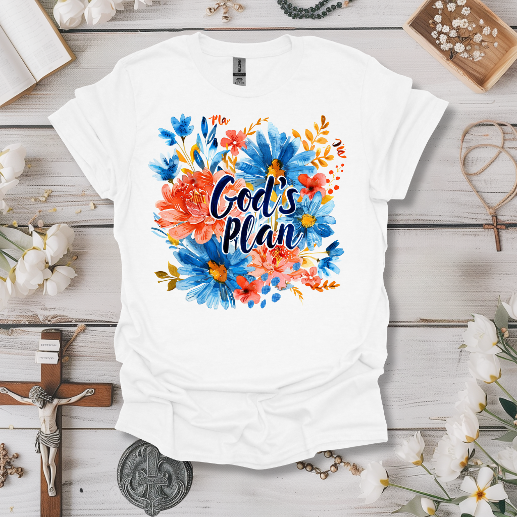 God's Plan (Floral 2) Tee