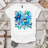 God is Good Blue Blossoms Tee