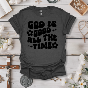 God is Good (With Flowers) Tee