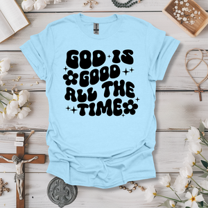 God is Good (With Flowers) Tee