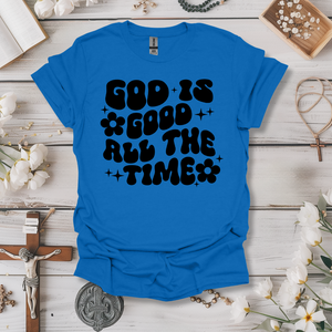 God is Good (With Flowers) Tee