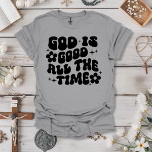 God is Good (With Flowers) Tee