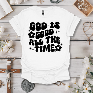 God is Good (With Flowers) Tee