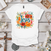 Jesus (Emerald Floral Watercolor) Tee