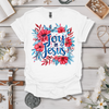 Joy in Jesus Floral Tee