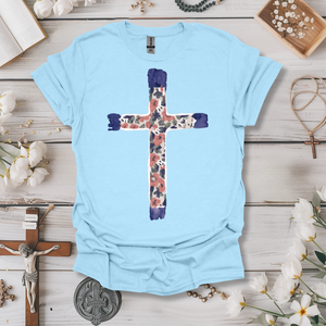 Floral Cross Tee