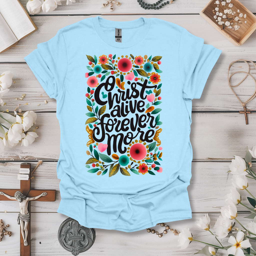 Christ Forever More Floral Tee