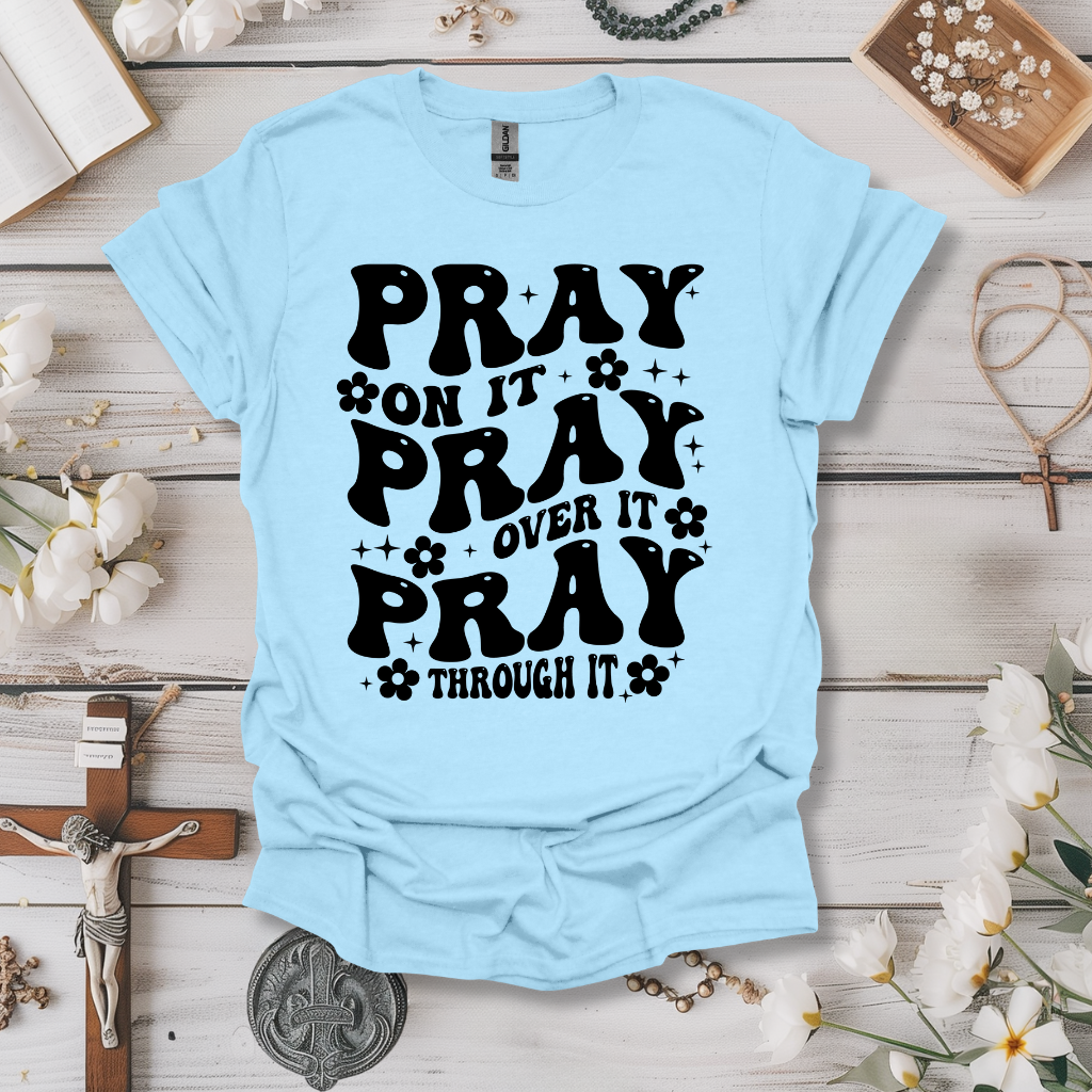 Pray On It Retro Tee