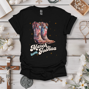 March like Joshua Tee