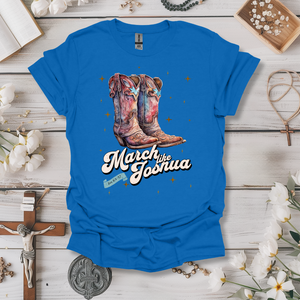 March like Joshua Tee