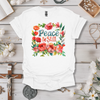 Peace (Floral Watercolor) Tee