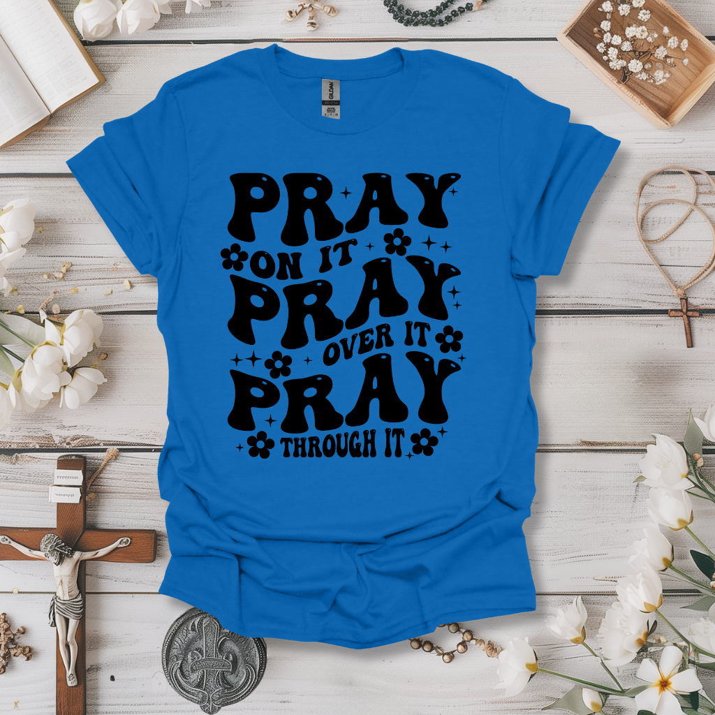 Pray On It Retro Tee