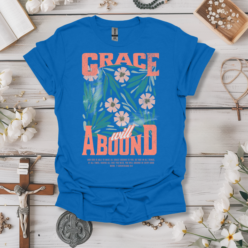 Grace Will Abound Tee