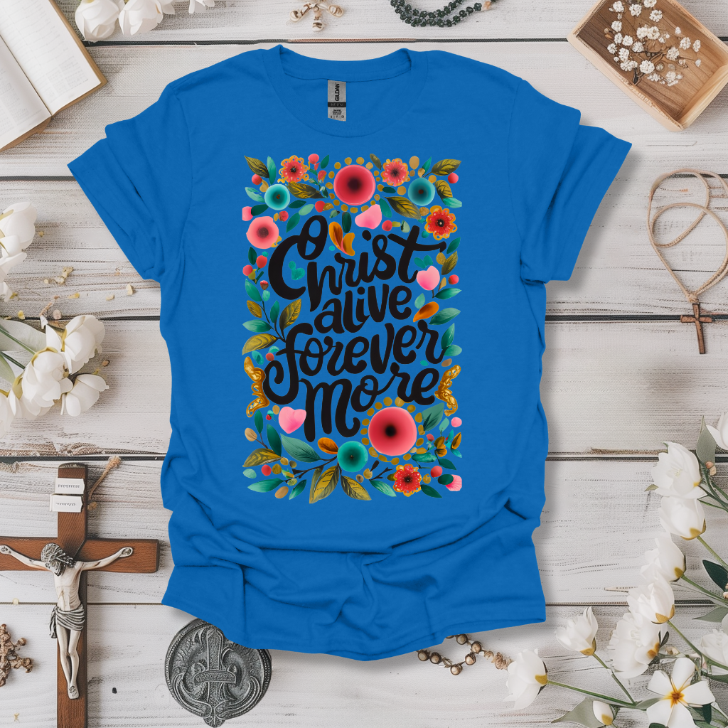 Christ Forever More Floral Tee