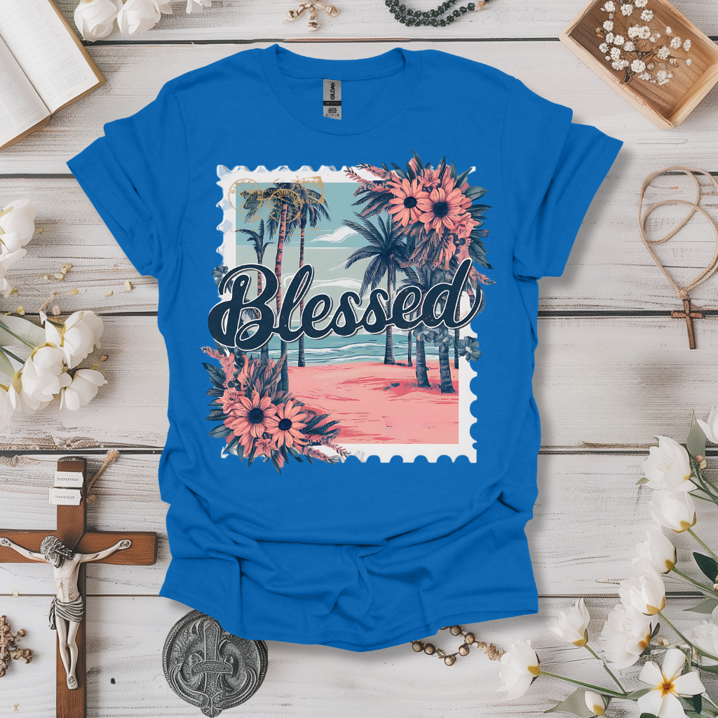 Blessed Summer Stamp Tee