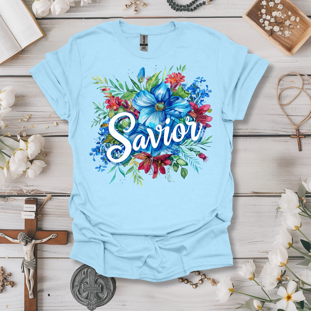 Savior Floral (2) Tee