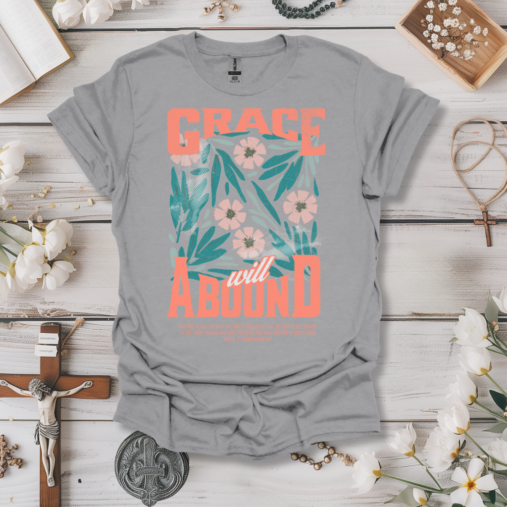 Grace Will Abound Tee