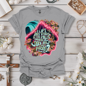 Lift My Eyes Retro Tee