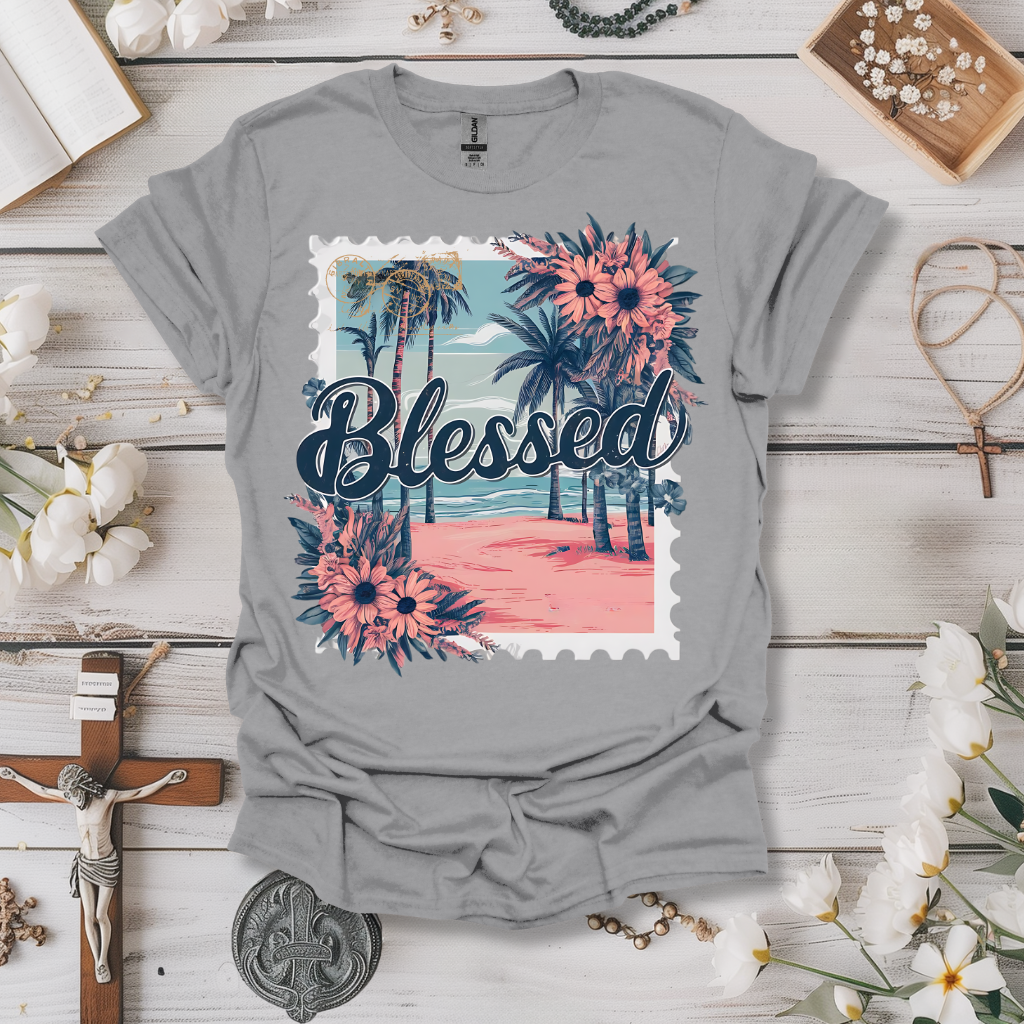 Blessed Summer Stamp Tee