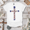 Floral Cross Tee