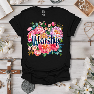 Worship Floral Tee