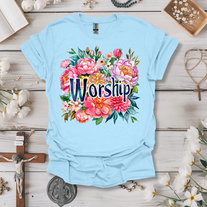 Worship Floral Tee