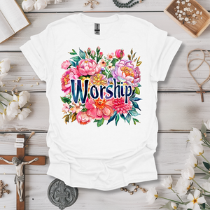 Worship Floral Tee